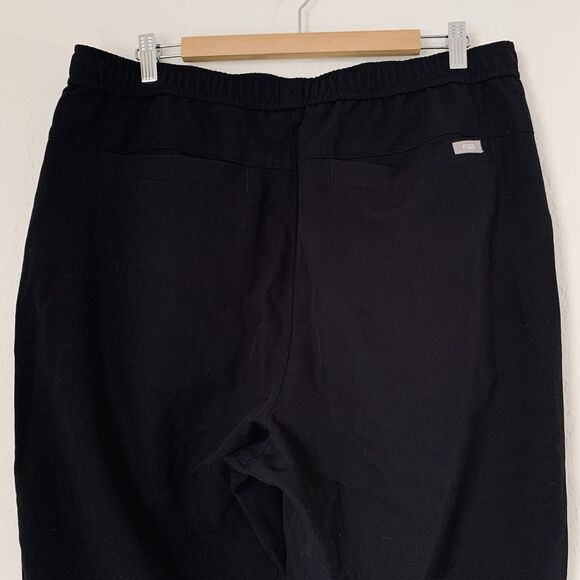 Figs Scrub Pants  Tansen Jogger Men XL Tall Black Pull On Pockets Stretch Medic - Picture 3 of 9